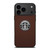 STARBUCKS COFFEE BROWN LOGO iPhone 17 Pro Max Case Cover