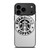 STARBUCKS COFFEE WHITE iPhone 17 Pro Max Case Cover
