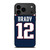 TOM BRADY NEW ENGLAND PATRIOTS 12 JERSEY iPhone 17 Pro Max Case Cover