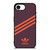 ADIDAS ORIGINALS STRIPES PURPLE ORANGE iPhone 16e Case Cover