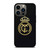 REAL MADRID CF LOGO BLACK iPhone 13 Pro Case Cover REAL MADRID CF LOGO BLACK iPhone 13 Pro Case Cover