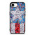 CAPTAIN AMERICA LOGO COLLAGE iPhone 16e Case Cover