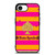 KATE SPADE NEW YORK YELLOW PINK STRIPES ICON iPhone 16e Case Cover