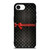 LOUIS VUITTON LV LOGO PATTERN RED RIBBON iPhone 16e Case Cover