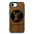 LOUIS VUITTON PARIS LV LOGO LEATHER iPhone 16e Case Cover