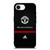 MANCHESTER UNITED FC LOGO FOOTBALL ADIDAS BLACK iPhone 16e Case Cover