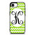 MONOGRAM GARDEN FLAG iPhone 16e Case Cover