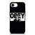 OBEY CLOTHING LOGO SKULL iPhone 16e Case Cover