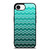 OMBRE TEAL CHEVRON iPhone 16e Case Cover
