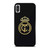 REAL MADRID CF LOGO BLACK iPhone X / XS Case Cover