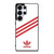 ADIDAS ORIGINALS STRIPES WHITE RED Samsung Galaxy S25 Ultra Case Cover
