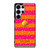 KATE SPADE NEW YORK YELLOW PINK STRIPES GLITTER Samsung Galaxy S25 Ultra Case Cover