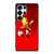 MANCHESTER UNITED BART SIMPSON Samsung Galaxy S25 Ultra Case Cover