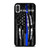 BLUE LINE POLICE WARRIOR iPhone X / XS Case Cover