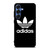 ADIDAS LOGO BLACK WHITE Samsung Galaxy S25 Case Cover