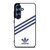 ADIDAS ORIGINALS STRIPES WHITE ROYAL BLUE Samsung Galaxy S25 Case Cover