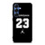 AIR JORDAN 23 BLACK LOGO Samsung Galaxy S25 Case Cover