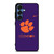 CLEMSON TIGERS LOGO UNIVERSITY FOOTBALL PAW NIKE ICON Samsung Galaxy S25 Case Cover