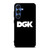 DGK SKATEBOARDING LOGO BLACK Samsung Galaxy S25 Case Cover