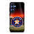 HOUSTON ASTROS MLB ICON 2 Samsung Galaxy S25 Case Cover