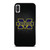 MICHIGAN WOLVERINES METAL LOGO iPhone X / XS Case Cover