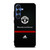 MANCHESTER UNITED FC LOGO FOOTBALL ADIDAS BLACK Samsung Galaxy S25 Case Cover