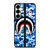 BAPE SHARK CAMO BLUE ZIP Samsung Galaxy S25 Plus Case Cover
