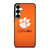 CLEMSON TIGERS LOGO UNIVERSITY FOOTBALL PAW ICON Samsung Galaxy S25 Plus Case Cover