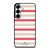 KATE SPADE NEW YORK STRIPES RED WHITE Samsung Galaxy S25 Plus Case Cover