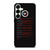 LYRICS OF TWENTY ONE PILOTS Samsung Galaxy S25 Plus Case Cover