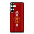 MANCHESTER UNITED FC LOGO FOOTBALL ADIDAS STRIPES Samsung Galaxy S25 Plus Case Cover
