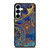 MANDELA BLUE GOLD PATTREN Samsung Galaxy S25 Plus Case Cover