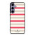 KATE SPADE NEW YORK STRIPES RED WHITE Samsung Galaxy S24 Plus Case Cover