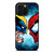 SPIDERMAN VS WOLVERINE MARVEL COMICS iPhone 16 Pro Max Case Cover