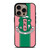 AKA PINK AND GREEN LOGO iPhone 16 Pro Case Cover