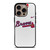 ATLANTA BRAVES ICON MLB BASEBALL TEAM LOGO iPhone 16 Pro Case Cover