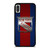 NEW YORK RANGERS LOGO METAL iPhone X / XS Case Cover
