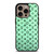 LOUIS VUITTON LOGO GREEN ICON PATTERN iPhone 16 Pro Case Cover
