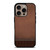 LV LOUIS VUITTON LOGO BROWN LEATHER BAG iPhone 16 Pro Case Cover