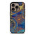 MANDELA BLUE GOLD PATTREN iPhone 16 Pro Case Cover