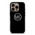 MK MICHAEL KORS LOGO SILVER ICON iPhone 16 Pro Case Cover