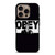 OBEY CLOTHING LOGO SKULL iPhone 16 Pro Case Cover