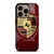 PORSCHE LOGO EMBLEM RED iPhone 16 Pro Case Cover