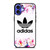 ADIDAS FLOWER ART iPhone 16 Plus Case Cover
