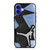 AIR JORDAN NIKE LOGO BLUE SOLE iPhone 16 Plus Case Cover