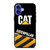 CAT CATERPILLAR STRIPE LOGO iPhone 16 Plus Case Cover