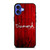 DIAMOND SUPPLY CO WOODEN RED iPhone 16 Plus Case Cover