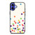 KATE SPADE NEW YORK LOGO COLORFUL POLKADOTS ICON iPhone 16 Plus Case Cover