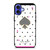 KATE SPADE NEW YORK LOGO POLKADOTS ICON iPhone 16 Plus Case Cover