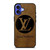 LOUIS VUITTON PARIS LV LOGO LEATHER iPhone 16 Plus Case Cover